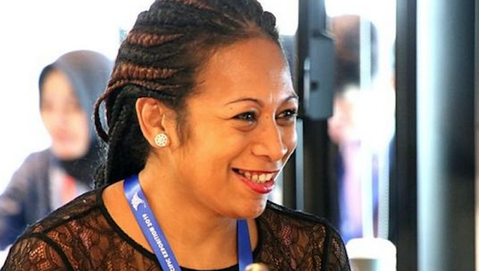 Fiji lawyer Ana Tuiketei Bolabiu