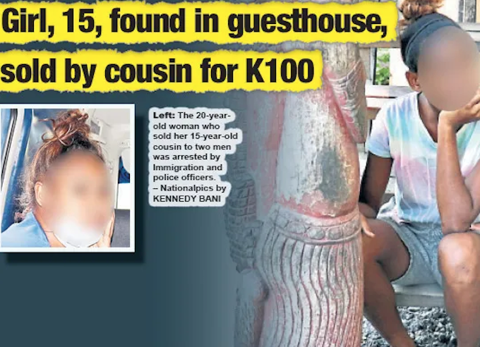 PNG police rescue girl, 15, sold for sex by her cousin in city crackdown Asia Pacific Report