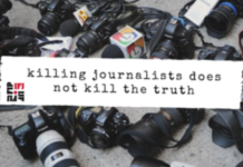 Killing journalists does not kill the truth