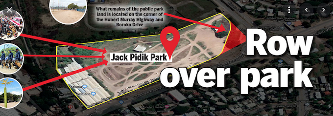Jack Pidik Park in Port Moresby