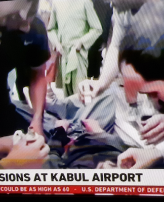 Kabul airport bomb blasts
