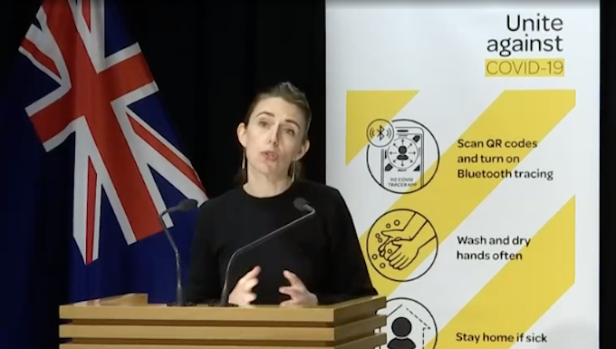 NZ’s covid-19 outbreak linked to case from Australia – now 21 cases NZ Prime Minister Jacinda Ardern