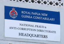 PNG's Anti-Corruption police HQ