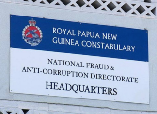 PNG's Anti-Corruption police HQ