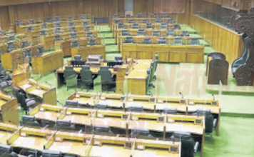 Papua New Guinea's empty Parliament
