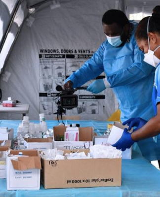 Fiji health workers ensuring services