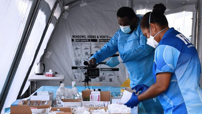 Fiji reports first death of HIV patient with covid-19 Fiji health workers ensuring services