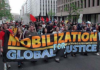 Activists protest against World Bank policies