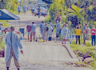 Fiji Ministry of Health medicFiji covid swab tests in Qauia, Lami