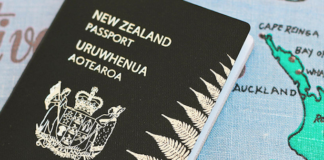 Aotearoa passport cover