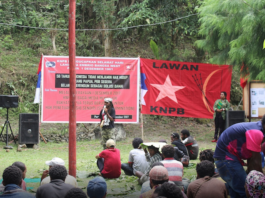 KNPB spokesperson Ones Suhuniap