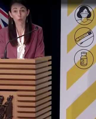 NZ Prime Minister Jacinda Ardern