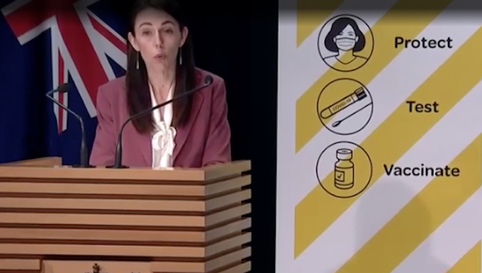New Zealand, except Auckland, to move to covid alert level ‘delta 2’ NZ Prime Minister Jacinda Ardern