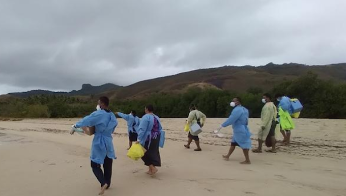 Remote swabs work in Fiji