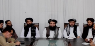 The Taliban media briefing