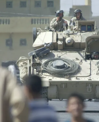 US military juggernaut