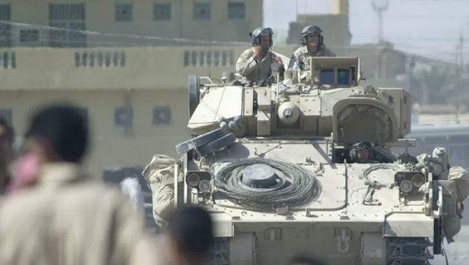 US military juggernaut