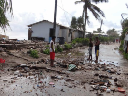 2014 Majuro storm tidal surge