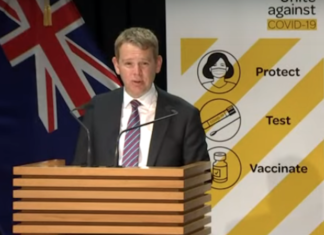 Covid-19 Response Minister Chris Hipkins