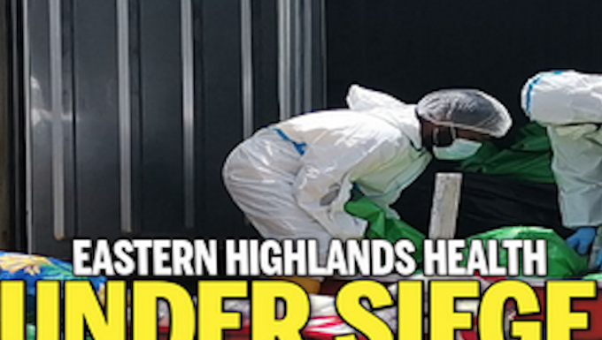 ‘Ground Zero’ in Goroka where the gloom of death hangs in the air Goroka Provincial Hospital