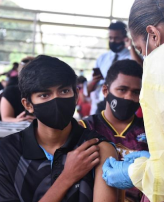 The Fiji covid vaccine rollout was recently extended to the 15-17 age bracket