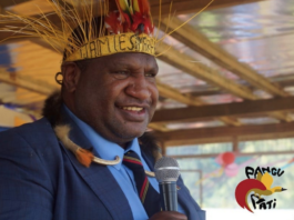 PNG Prime Minister James Marape