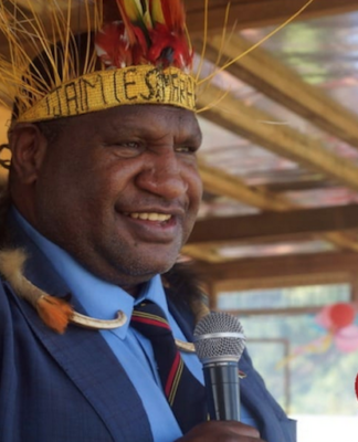 PNG Prime Minister James Marape
