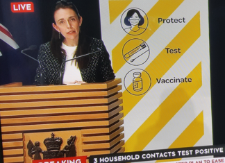 NZ Prime Minister Jacinda Ardern 040921