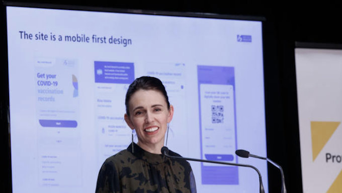 NZ Prime Minister Jacinda Ardern