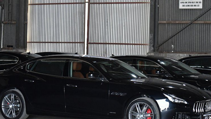 PNG government launches recovery operation for APEC ‘on loan’ vehicles PNG's APEC2018 official vehicles