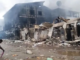 Honiara's Chinatown in ruins