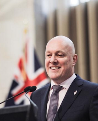 New NZ National Party leader Christopher Luxon