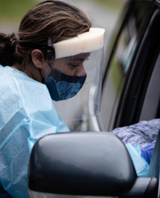 Nurses in NZ's Far North vaccinating