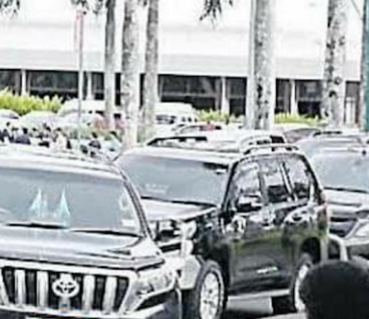 Fiji gas guzzling vehicles