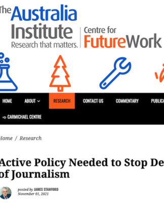 The Future of Work in Journalism screenshot