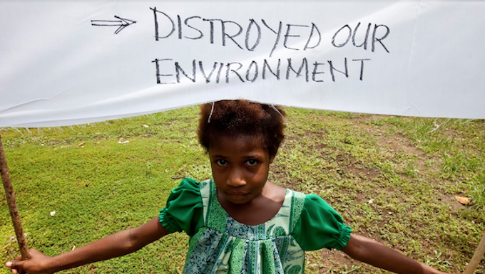 Australia’s aid to the Pacific has been "greenwashed"