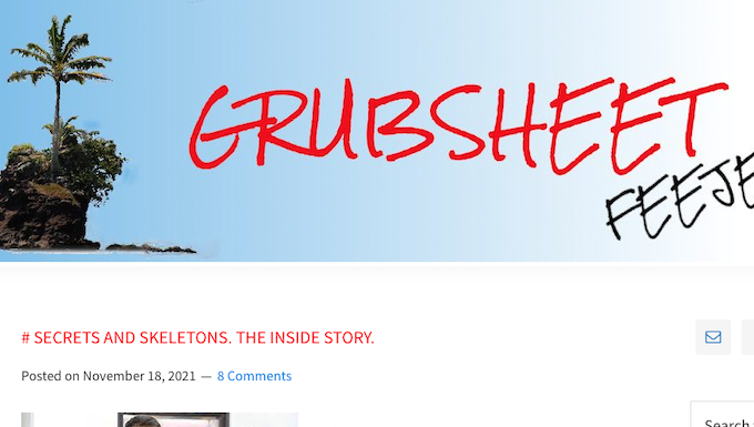 Grubsheet Feejee
