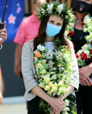 PM Ardern in Auckland, AstraZeneca vaccine now available – 147 new cases Prime Minister Jacinda Ardern at Mangere
