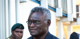 Solomon islands Prime Minister Manasseh Sogavare