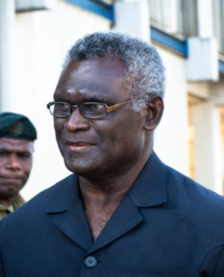 Solomon islands Prime Minister Manasseh Sogavare