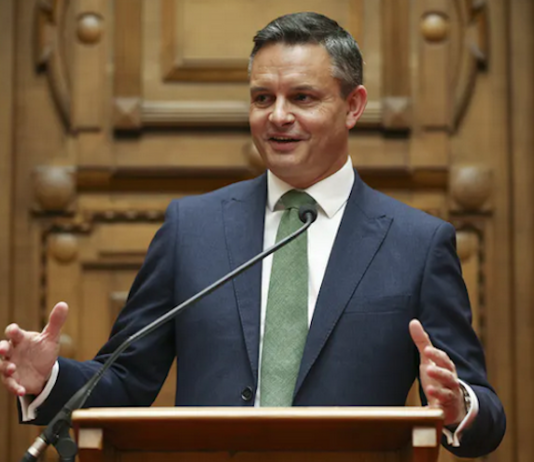 NZ Climate Change Minister James Shaw