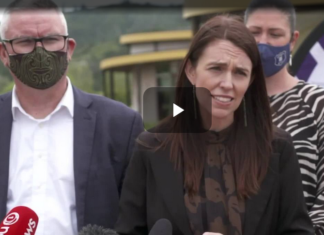 NZ Prime Minister Jacinda Ardern in Northland