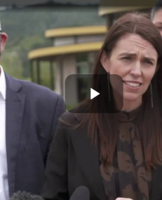PM Jacinda Ardern moves covid media conference after conspiracy heckling NZ Prime Minister Jacinda Ardern in Northland