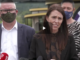 PM Jacinda Ardern moves covid media conference after conspiracy heckling NZ Prime Minister Jacinda Ardern in Northland
