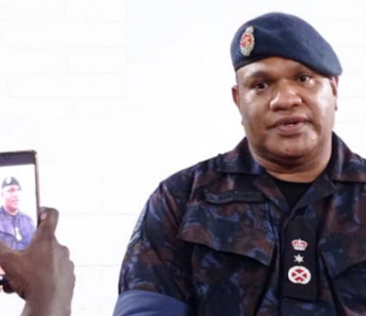 PNG Police Commissioner David Manning