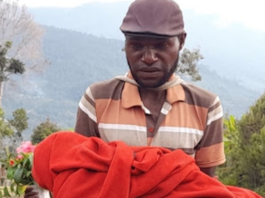 The funeral of two-year-old Nopelinus Sondegau