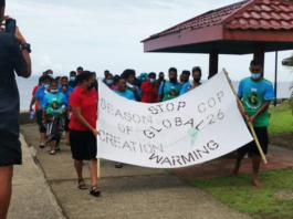 Suva climate march