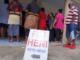 Voters from Vava'u queue