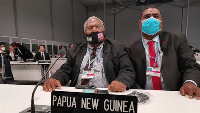 PNG Prime Minister’s Special Envoy and Minister for Environment Conservation and Climate Change Minister Wera Mori