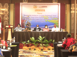 The national Commission for Women hold Jayapura conference